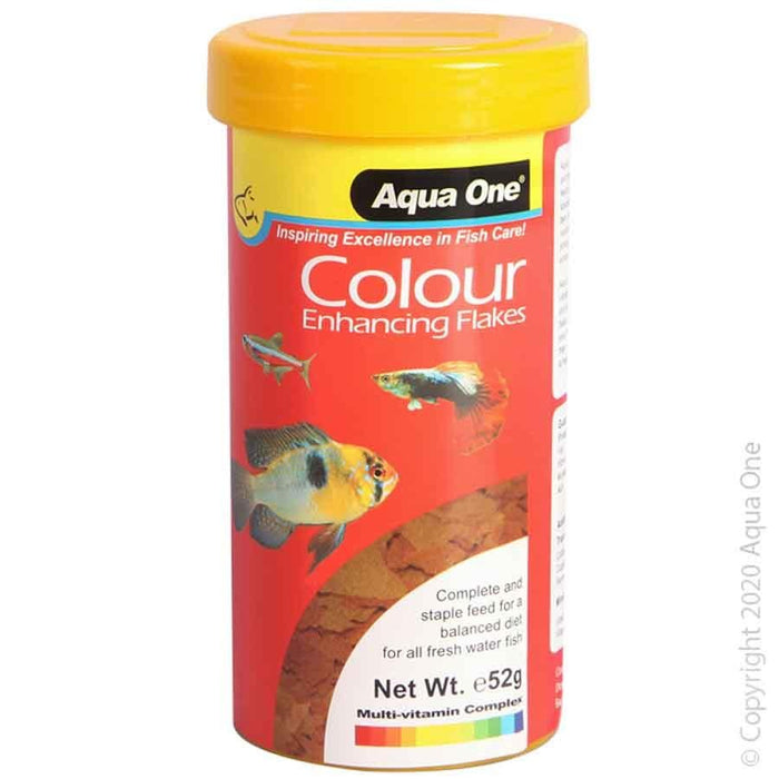 Aqua One Colour Enhancing Flake Food