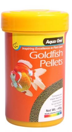 Aqua One Goldfish Pellet Food