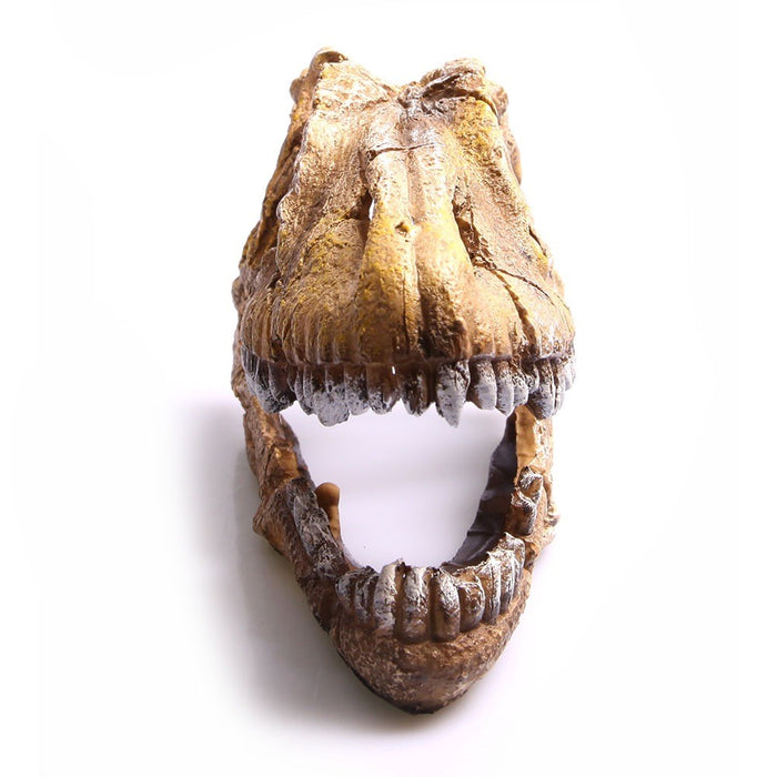 Aqua One Ornament Dinosaur Skull