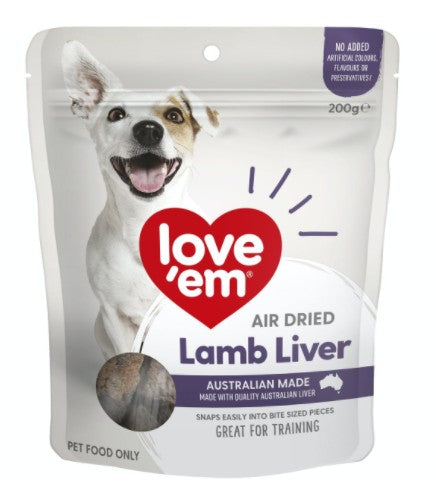 Love Em Air Dried Lamb Liver