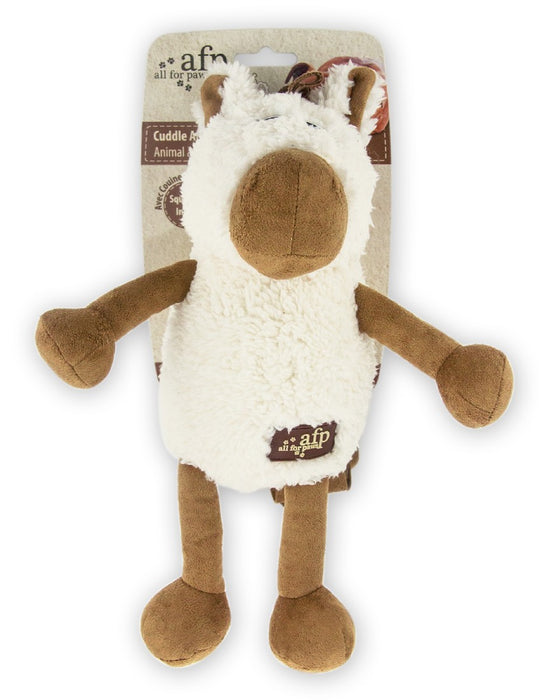 All For Paws Cuddle Jumbo Farm Horse Dog Toy