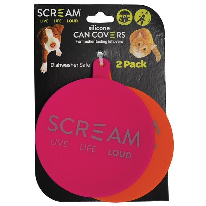 Scream Silicone Food Can Covers