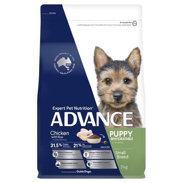Advance Dry Dog Food Puppy Rehydratable Small Breed