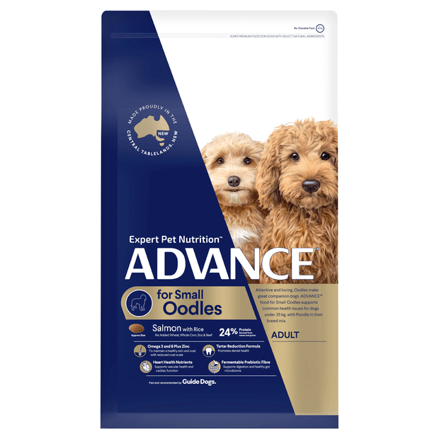 Advance Dry Dog Food Adult Small Breed Oodles Salmon
