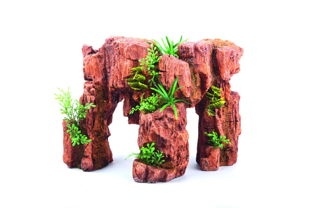 Kazoo Red Stonehenge with Plant