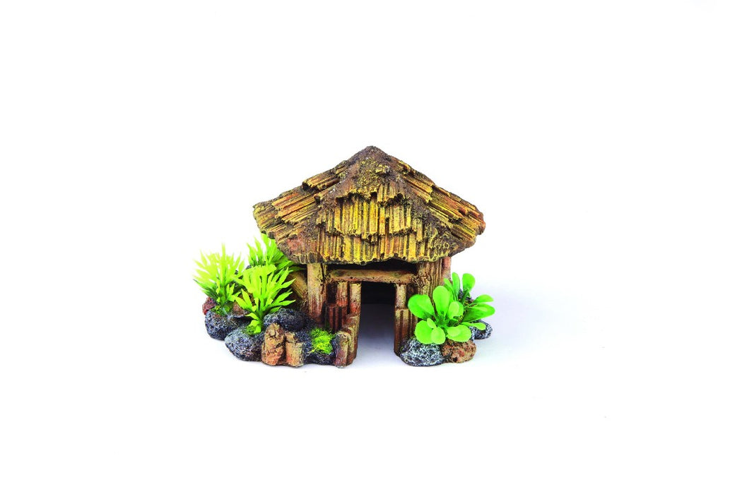 Kazoo Bali Hut with Plants