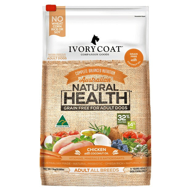 Ivory Coat Grain Free Dry Dog Food Adult Chicken