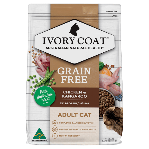 Ivory Coat Grain Free Dry Cat Food Adult Chicken And Kangaroo