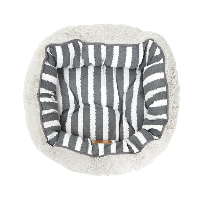 Mog & Bone 4 Seasons Reversable Dog Bed Char Hampton