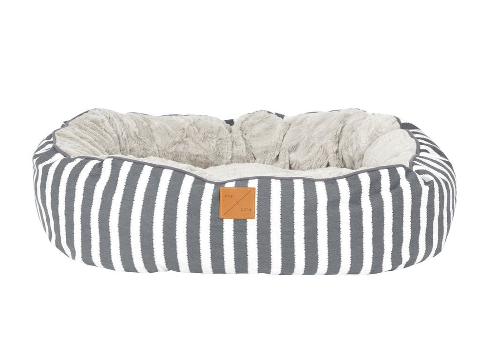 Mog & Bone 4 Seasons Reversable Dog Bed Char Hampton