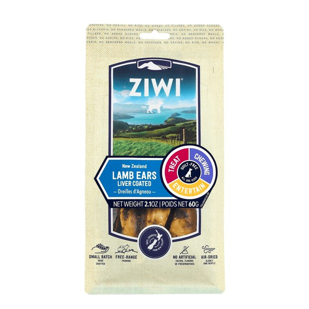 Ziwi Peak Lamb Ears Liver Coated Oral Chews
