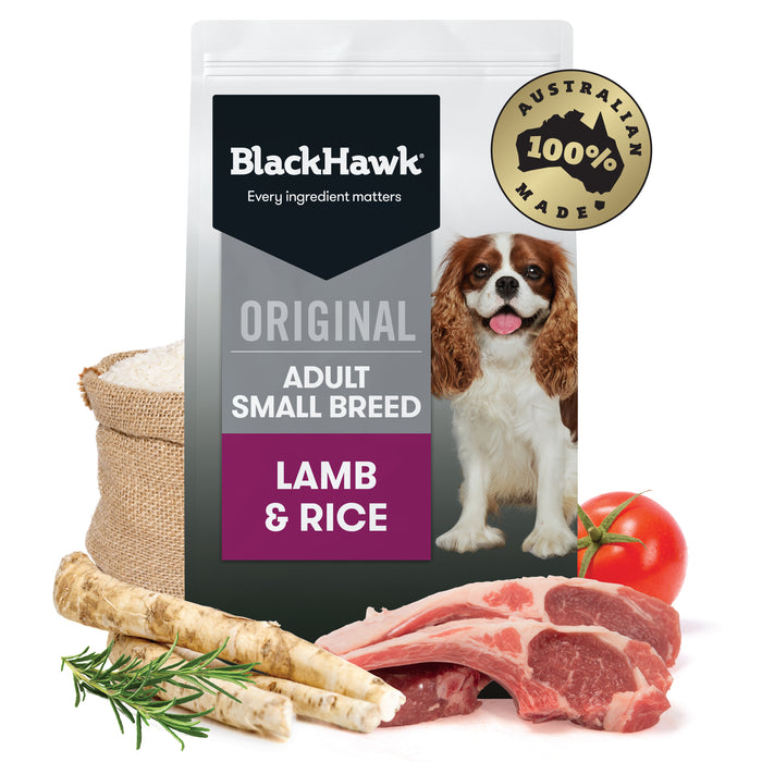 Black Hawk Dry Dog Food Adult Small Breed Lamb And Rice