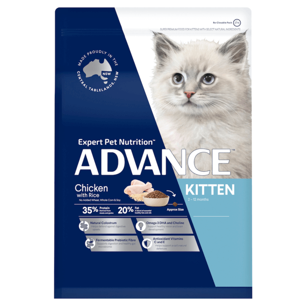 Advance Dry Cat Food Kitten Growth Chicken
