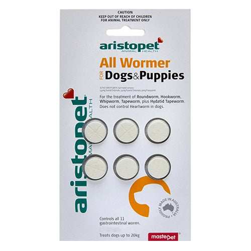 Aristopet Allworming Tablets Dog and Puppy